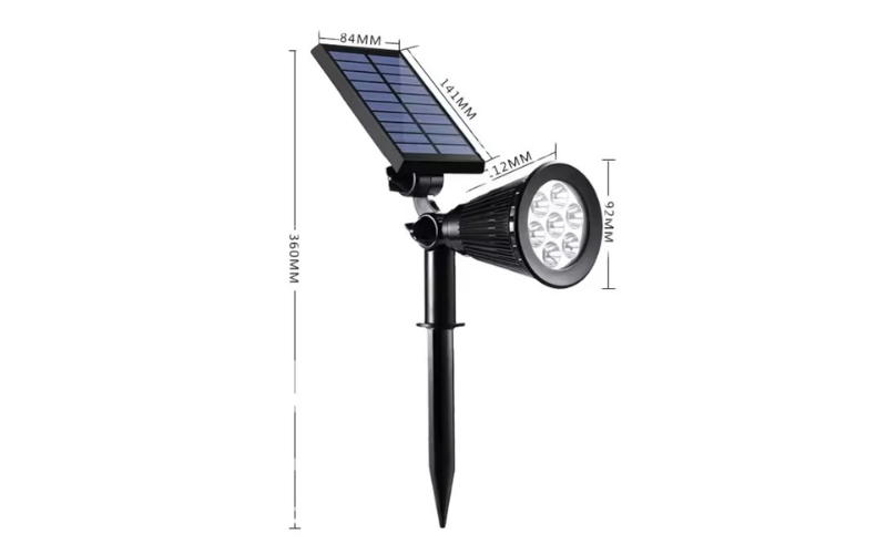 đèn chiếu cây năng lượng mặt trời 7W